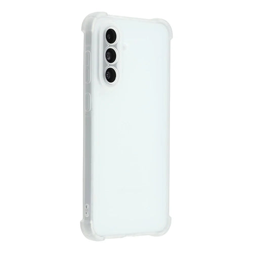 For Samsung Galaxy A56 5G Case Skin Touch Matte TPU Phone Back Cover Precise Cutouts - Transparent White - 1