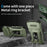 For iPhone 18 Pro / 17 Pro Case Camshield Kickstand TPU + PC Anti-Slip Phone Cover - Green - 2