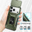 For iPhone 18 Pro / 17 Pro Case Camshield Kickstand TPU + PC Anti-Slip Phone Cover - Green - 5