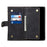ESEBLE Star Series For iPhone 17 Case Zipper Wallet Leather Stand Phone Cover with Wrist Strap - Black - 4