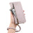 ESEBLE E11 For iPhone 17 Case Zipper Pocket Litchi Texture Leather Phone Cover with Mirror and Wrist Strap - Light Purple - 4
