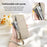 ESEBLE E11 For Samsung Galaxy A26 5G Case Zipper Pocket Litchi Texture Leather Phone Cover with Mirror and Wrist Strap - Khaki - 5