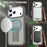 For iPhone 17 Pro Max Case Compatible with MagSafe PC + TPU Phone Cover with Kickstand - Dark Purple - 6