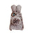 For iPhone 17 Case Plush Cute Bunny Winter Fluffy TPU Phone Cover - Brown - 3