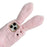 For iPhone 17 Pro Max Case Plush Cute Bunny Winter Fluffy TPU Phone Cover - Dark Grey - 4