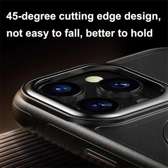 For iPhone 13 Pro Case Compatible with MagSafe Drop Proof TPU PC Kickstand Phone Cover - Black - 5