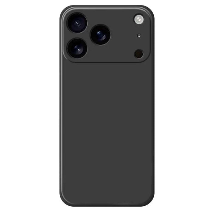 For iPhone 18 Pro / 17 Pro Case Soft TPU Shockproof Protective Phone Cover - Black - 1