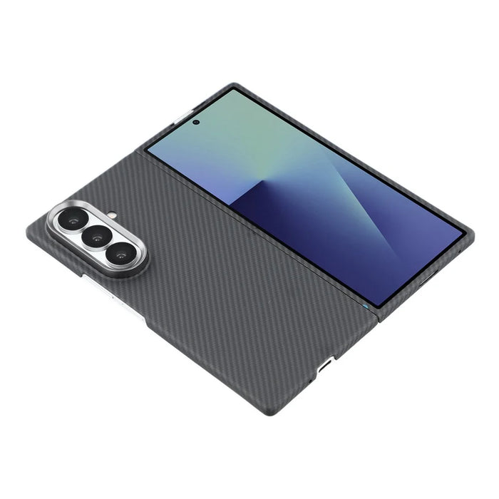 For Samsung Galaxy Z Fold7 5G Magnetic Case 600D Fine Texture Aramid Fiber Phone Cover - 4