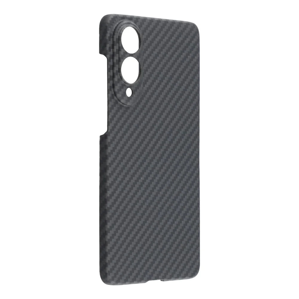 For Samsung Galaxy S25 Edge Magnetic Case 1500D Coarse Texture Aramid Fiber Phone Cover Precision Cut-Out - Black - 3