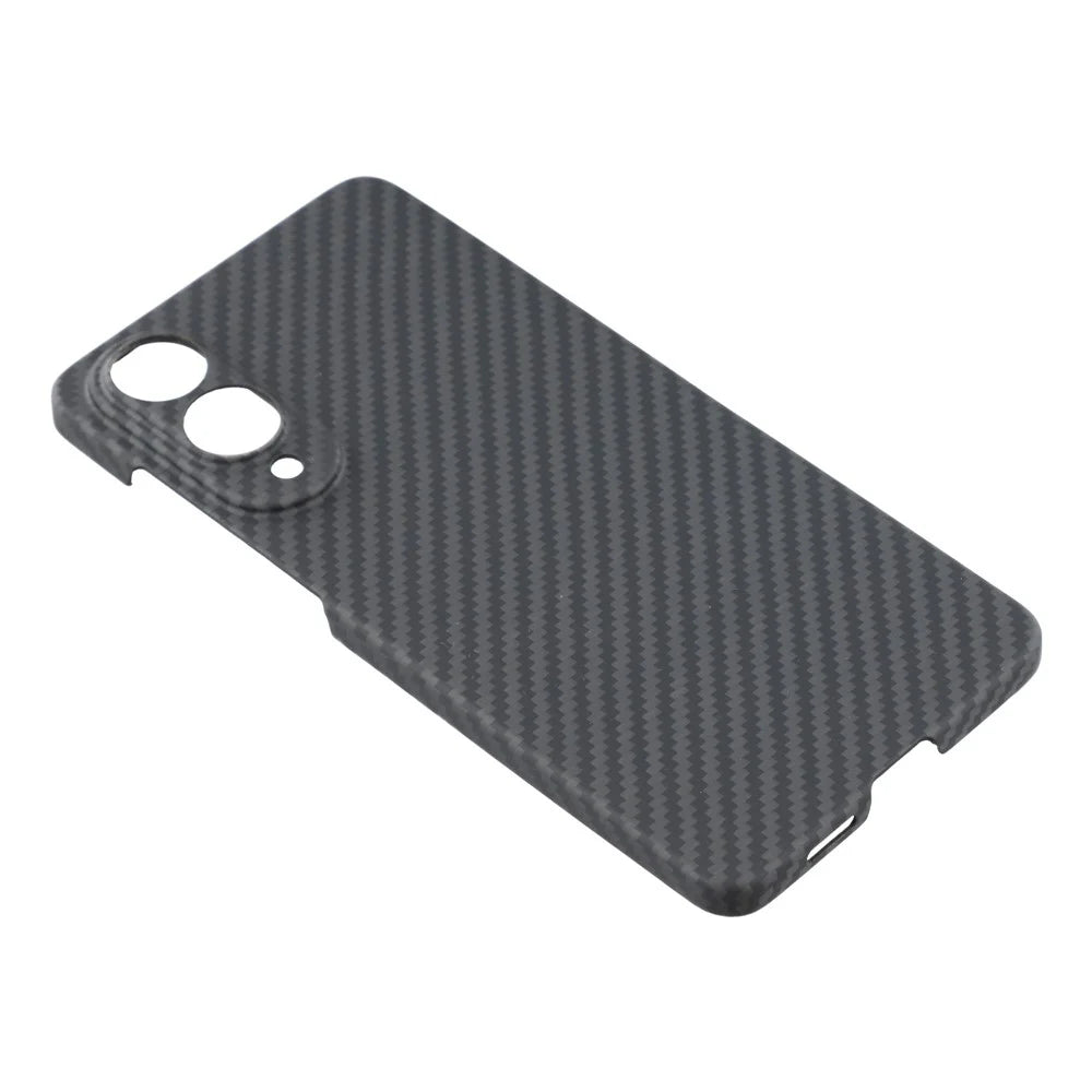 For Samsung Galaxy S25 Edge Magnetic Case 1500D Coarse Texture Aramid Fiber Phone Cover Precision Cut-Out - Black - 4