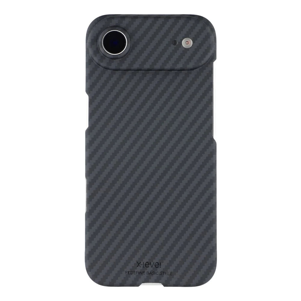 X-LEVEL For iPhone Air Magnetic Case Carbon Fiber Texture Ultra-Thin PC Hard Phone Cover - 3