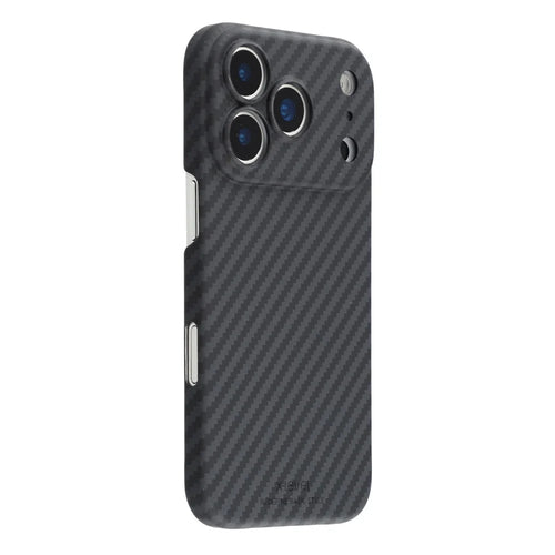 X-LEVEL For iPhone 17 Pro Max Magnetic Case Carbon Fiber Texture Ultra-Thin PC Hard Phone Cover - 1