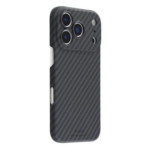 X-LEVEL For iPhone 17 Pro Max Magnetic Case Carbon Fiber Texture Ultra-Thin PC Hard Phone Cover - 1