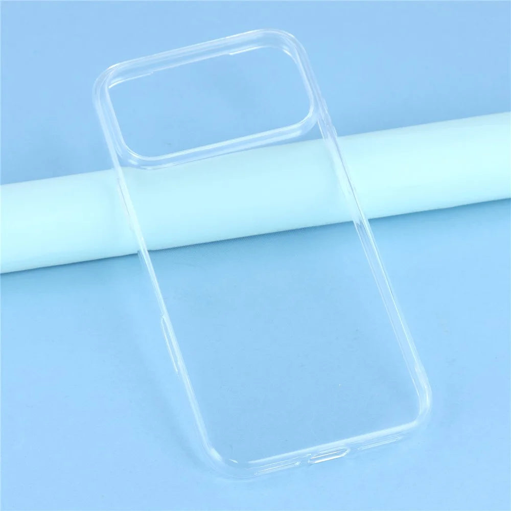 UNITHIN For iPhone 17 Pro Case Ultra Thin 0.7mm Clear TPU Anti Drop Phone Cover Big Lens Hole - 3