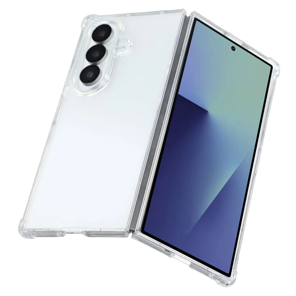 For Samsung Galaxy Z Fold7 5G Phone Case TPU + Acrylic 1.5mm Shockproof Clear Back Cover - 3