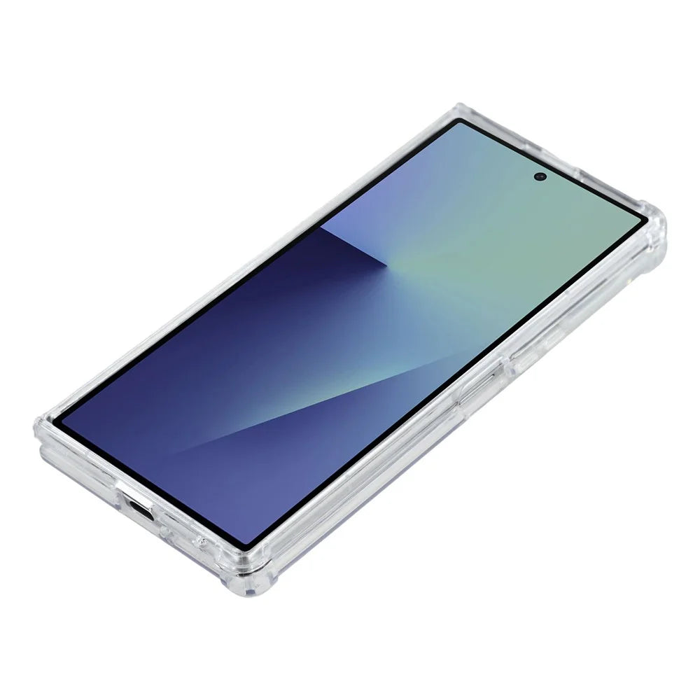 For Samsung Galaxy Z Fold7 5G Phone Case TPU + Acrylic 1.5mm Shockproof Clear Back Cover - 5