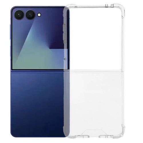 For Samsung Galaxy Z Flip8 / Z Flip7 5G Phone Case TPU + Acrylic 1.5mm Shockproof Clear Back Cover - 1