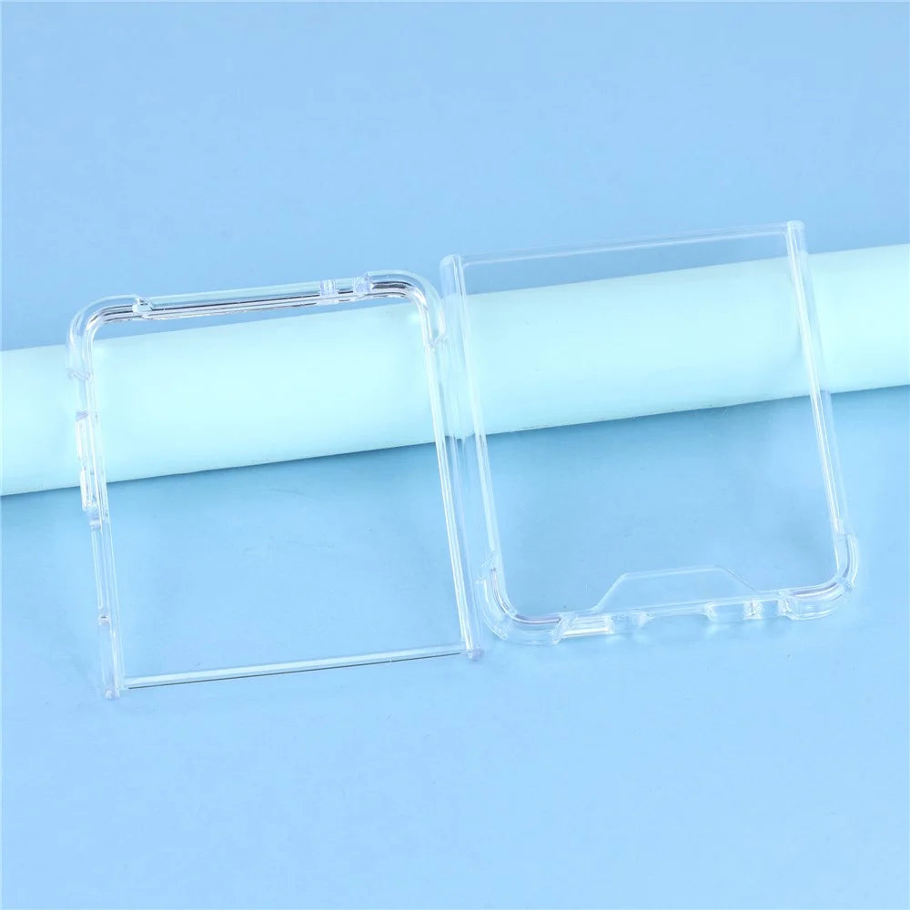 For Samsung Galaxy Z Flip8 / Z Flip7 5G Phone Case TPU + Acrylic 1.5mm Shockproof Clear Back Cover - 6
