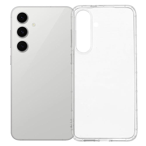 For Samsung Galaxy S25 FE Case Transparent TPU Phone Back Cover Airbag Protection - 1