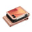 For Samsung Galaxy Z Flip7 5G Case Zipper Wallet Design PU PC Phone Cover with Long Strap - Rose Gold - 2