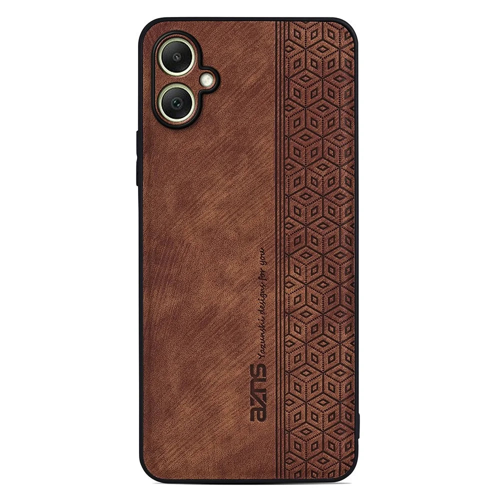 AZNS For Samsung Galaxy A08 5G / A08 4G / A07 5G / A07 4G Case Protective PU Leather Covered TPU Phone Shell - Brown - 2