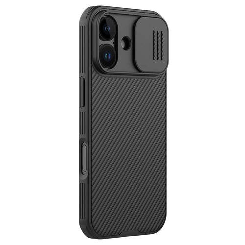NILLKIN Camshield Pro Series for iPhone 17 Case PC + TPU Phone Cover with Camera Slider - Black - 1