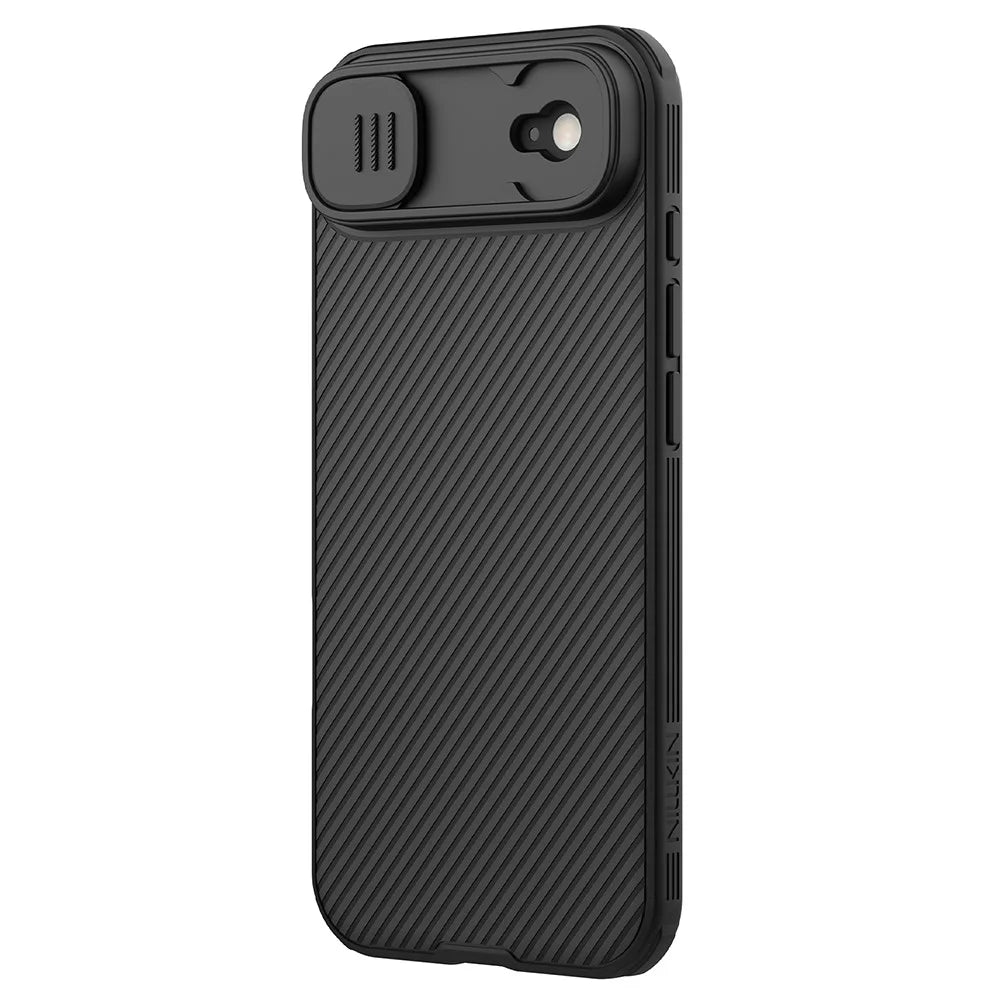 NILLKIN Camshield Pro Series for iPhone Air Case PC + TPU Phone Cover with Camera Slider - Black - 2