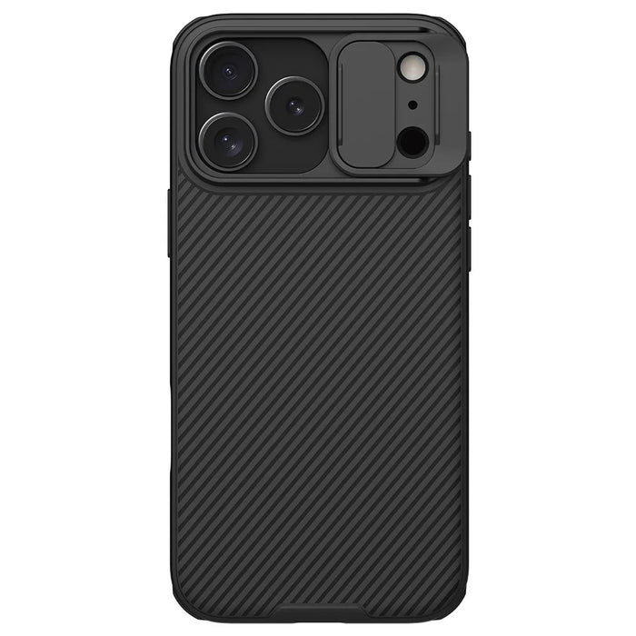 NILLKIN Camshield Pro Series for iPhone 18 Pro Max / 17 Pro Max Case PC + TPU Slide Camera Lid Phone Cover - Black - 3
