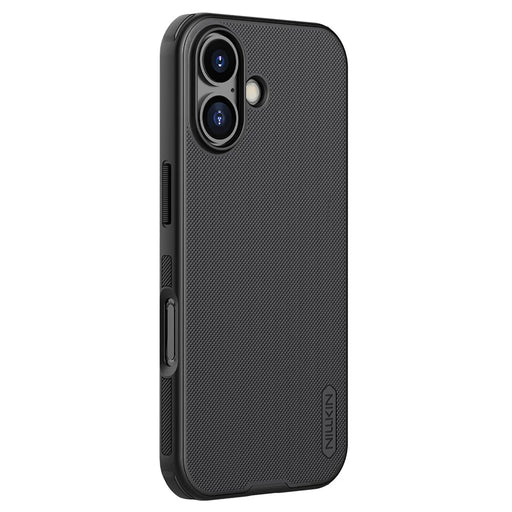 NILLKIN Frosted Shield Pro For iPhone 17 Case Matte PC + TPU Phone Cover - Black - 1