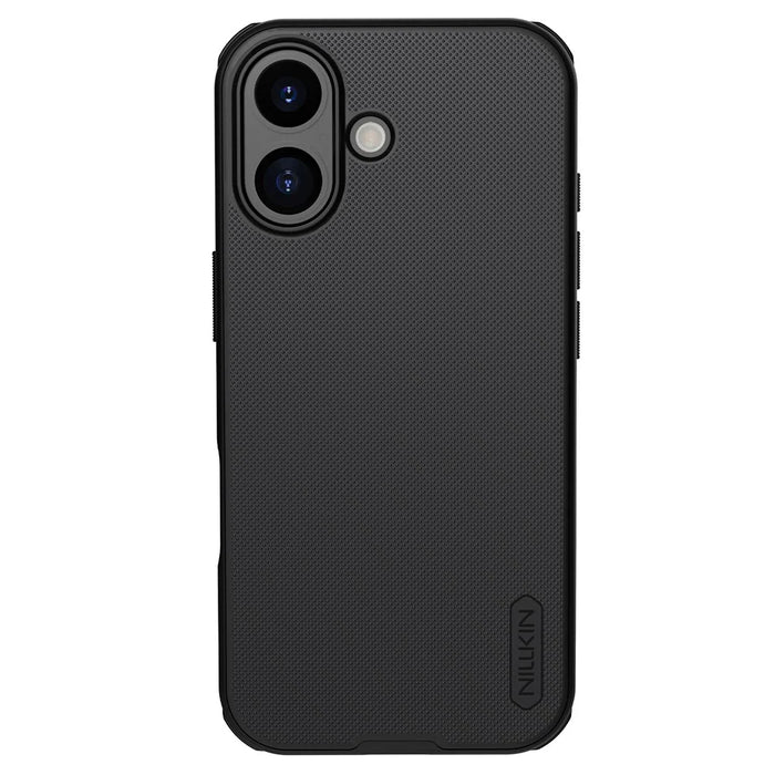NILLKIN Frosted Shield Pro For iPhone 17 Case Matte PC + TPU Phone Cover - Black - 3