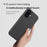 NILLKIN Frosted Shield Pro For iPhone 17 Case Matte PC + TPU Phone Cover - Black - 5