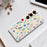 For Samsung Galaxy S24 FE Case Colorful Flower Branches Pattern Printing Straight Edge TPU Phone Back Cover - Beige - 6