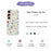 For Samsung Galaxy S24 FE Case Colorful Flower Branches Pattern Printing Straight Edge TPU Phone Back Cover - Beige - 7