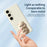 For Samsung Galaxy S24 FE Case Angry Cat Pattern Printing Straight Edge TPU Phone Back Cover - Beige - 3