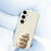 For Samsung Galaxy S24 FE Case Angry Cat Pattern Printing Straight Edge TPU Phone Back Cover - Beige - 4