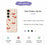 For Samsung Galaxy S24 FE Case Big Bow Cherry Pattern Printing Straight Edge TPU Phone Back Cover - Beige - 2
