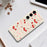 For Samsung Galaxy S24 FE Case Big Bow Cherry Pattern Printing Straight Edge TPU Phone Back Cover - Beige - 7
