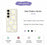 For Samsung Galaxy S24 FE Case White Daisy Pattern Printing Straight Edge TPU Phone Back Cover - Beige - 2