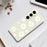 For Samsung Galaxy S24 FE Case White Daisy Pattern Printing Straight Edge TPU Phone Back Cover - Beige - 7