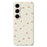 For Samsung Galaxy S24 FE Case Red Cherry Pattern Printing Straight Edge TPU Phone Back Cover - Beige - 1