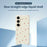 For Samsung Galaxy S24 FE Case Red Cherry Pattern Printing Straight Edge TPU Phone Back Cover - Beige - 3
