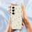 For Samsung Galaxy S24 FE Case Red Cherry Pattern Printing Straight Edge TPU Phone Back Cover - Beige - 5