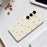 For Samsung Galaxy S24 FE Case Red Cherry Pattern Printing Straight Edge TPU Phone Back Cover - Beige - 7