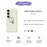 For Samsung Galaxy S24 FE Case Black Love Pattern Printing Straight Edge TPU Phone Back Cover - Beige - 2