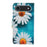 For iPhone Air Case Pattern Printing Protective Leather Folio Phone Cover with Wrist Strap - Chrysanthemum - 7