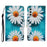 For Samsung Galaxy S25 FE Case Pattern Printing Protective Leather Folio Phone Cover with Wrist Strap - Chrysanthemum - 1