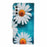 For Samsung Galaxy S25 FE Case Pattern Printing Protective Leather Folio Phone Cover with Wrist Strap - Chrysanthemum - 7