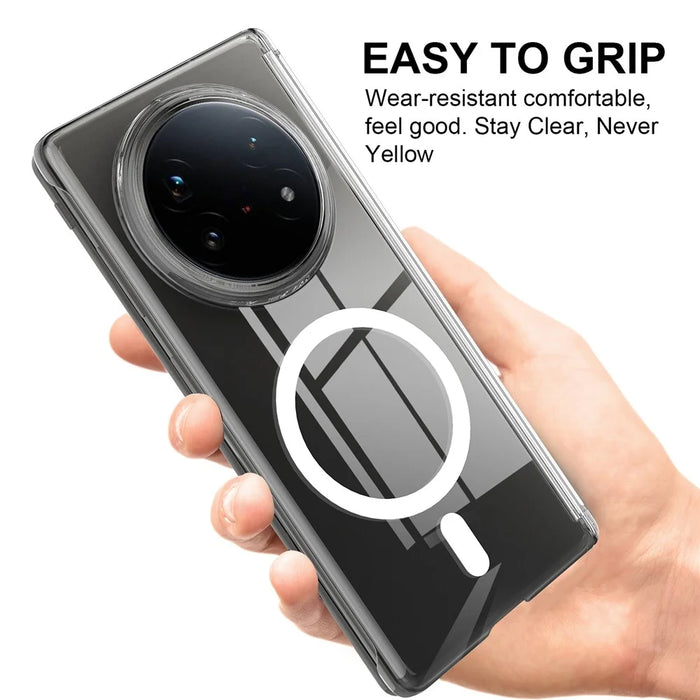 For vivo X Fold5 5G Magnetic Case Magnetic Hinge Protection PC Phone Cover - 6