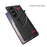 For Samsung Galaxy Z Fold7 5G Case Litchi Texture PU+PC Wristband Phone Cover with Screen  /  Lens Film - Black  /  Red - 2