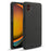 For Samsung Galaxy XCover7 Pro Phone Case Cloth Texture Anti-Scratch Protective PC Back Cover - Black - 1
